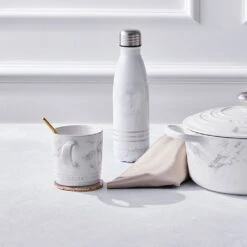Botella Termo White Marble Le Creuset (Edición Limitada) -Le Creuset Ventas Botella Termo White Marble Le Creuset Edicion Limitada