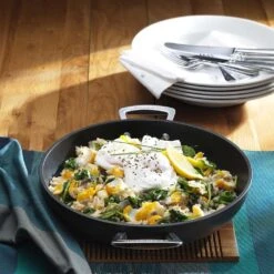 Cacerola Baja Con Tapa Le Creuset -Le Creuset Ventas Cacerola baja tapa 24cm Le Creuset 3