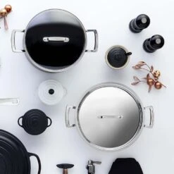 Cacerola Baja Premium Le Creuset -Le Creuset Ventas Cacerola baja tapa antiadherente 30cm Le Creuset 8