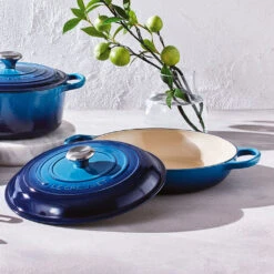 Cocotte Baja Tipo Cacerola Evolution Le Creuset -Le Creuset Ventas Cocotte baja tipo cacerola Evolution Le Creuset azure 2
