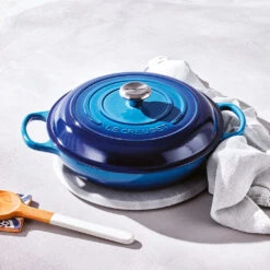 Cocotte Baja Tipo Cacerola Evolution Le Creuset -Le Creuset Ventas Cocotte baja tipo cacerola Evolution Le Creuset azure 3