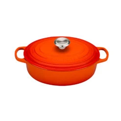 Cocotte Oval Baja Evolution De Le Creuset -Le Creuset Ventas Cocotte oval baja Evolution de Le Creuset volcanico