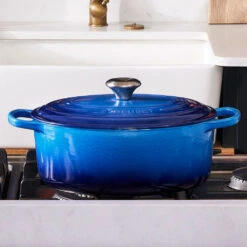 Cocotte Ovalada Evolution Le Creuset De 27 A 40 Cm -Le Creuset Ventas Cocotte ovalada Evolution Le Creuset de 27 a 40cm azure 4