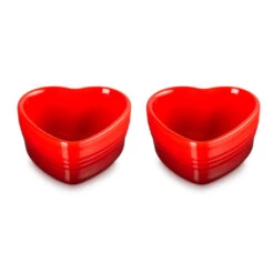 Conjunto De Dos Ramequines Corazón Le Creuset -Le Creuset Ventas Conjunto de dos ramequines corazon Le Creuset 1