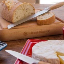 Cuchillo Para Pan Le Creuset De Acero Damasco -Le Creuset Ventas Cuchillo para Pan Le Creuset de acero damasco 3