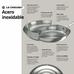 Batería De 3 Piezas Acero Inoxidable Le Creuset -Le Creuset Ventas Hierrofundido 10 83f6f92b 8aac 44e7 b462 7e08588d0a8b
