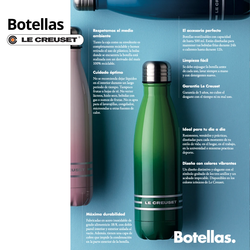Botella Termo Le Creuset 14 Botella Termo Le Creuset - Imagen 14
