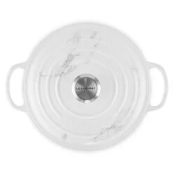 Cocotte De Hierro White Marble Le Creuset (Edición Limitada) -Le Creuset Ventas Marble de Le Creuset Edicion Limitada 33