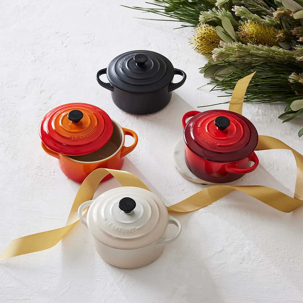 Set De 4 Mini Cocottes Cerámicas Le Creuset 17 Set De 4 Mini Cocottes Cerámicas Le Creuset - Imagen 17