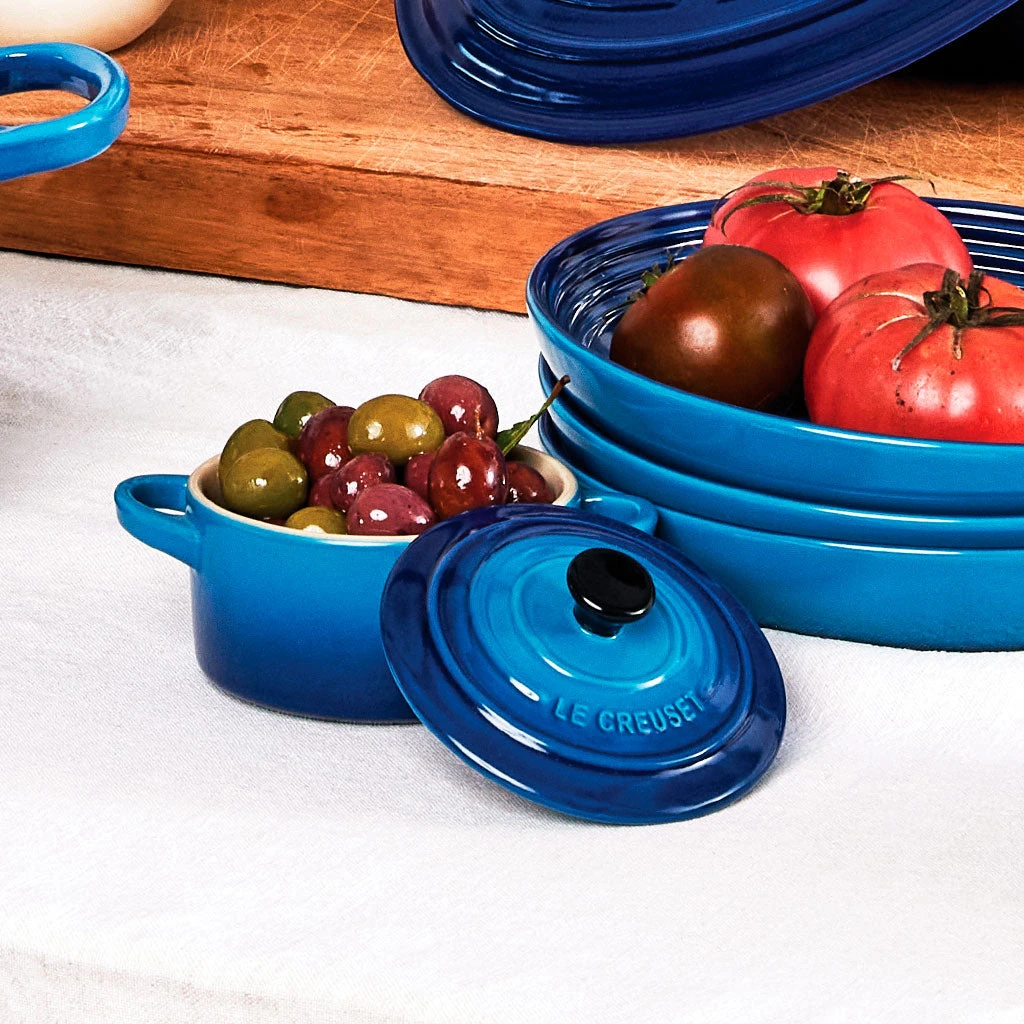 Set De 4 Mini Cocottes Cerámicas Le Creuset 12 Set De 4 Mini Cocottes Cerámicas Le Creuset - Imagen 12