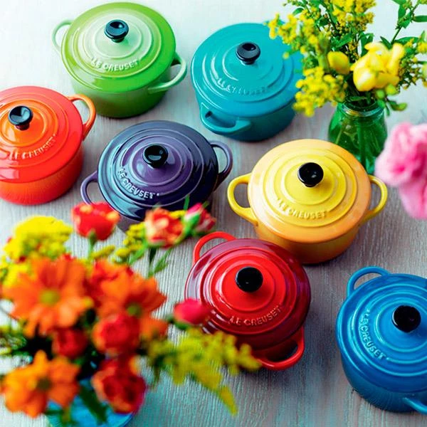 Mini Cocotte Cerámica Amarillo Soleil Le Creuset 3 Mini Cocotte Cerámica Amarillo Soleil Le Creuset - Imagen 3