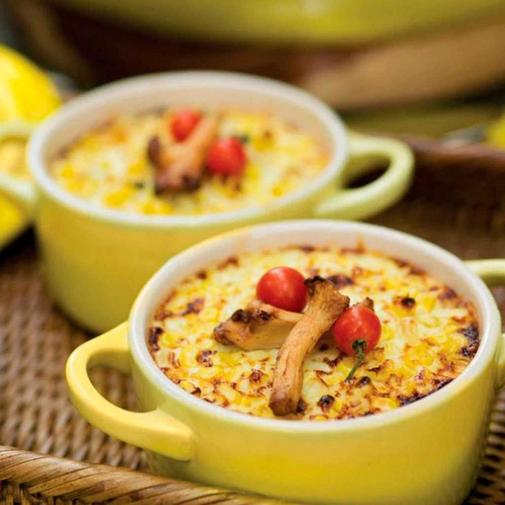 Mini Cocotte Cerámica Amarillo Soleil Le Creuset 2 Mini Cocotte Cerámica Amarillo Soleil Le Creuset - Imagen 2