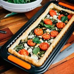 Molde Rectangular Antiadherente Con Base Extraible Le Creuset 17 Molde Rectangular Antiadherente Con Base Extraible Le Creuset -Le Creuset Ventas Molde rectangular antiadherente con base extraible Le Creuset 1