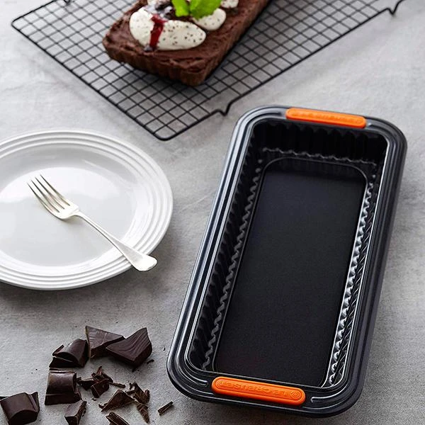 Molde Rectangular Antiadherente Con Base Extraible Le Creuset 7 Molde Rectangular Antiadherente Con Base Extraible Le Creuset - Imagen 7