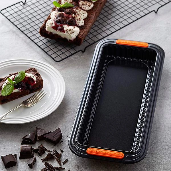 Molde Rectangular Antiadherente Con Base Extraible Le Creuset 4 Molde Rectangular Antiadherente Con Base Extraible Le Creuset - Imagen 4