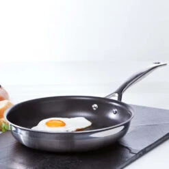 Batería De 3 Piezas Acero Inoxidable Le Creuset -Le Creuset Ventas SARTEN ACERO INOX BATERIA LE CREUSET 6