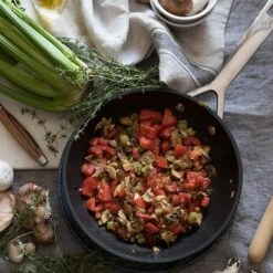 Conjunto De 2 Sartenes Alta Y Baja PRO Le Creuset -Le Creuset Ventas Sarten antiadherente Le Creuset Receta sopa de setas Claudia Julia 2 1