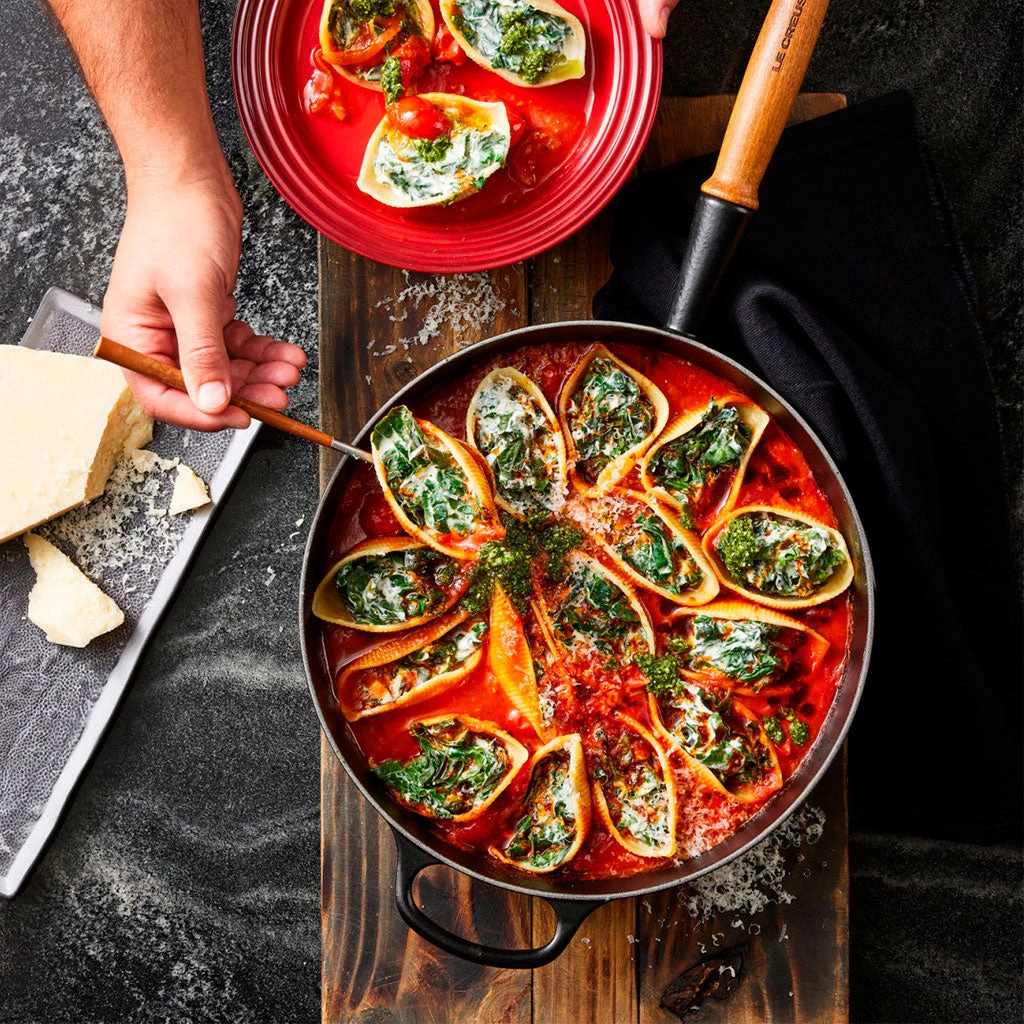 Sartén De Hierro Con Mango De Madera Le Creuset 2 Sartén De Hierro Con Mango De Madera Le Creuset - Imagen 2