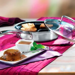 Sauté Inox Con Accesorio Para Huevos Poché De Le Creuset -Le Creuset Ventas SauteinoxconaccesorioparahuevospochedeLeCreuset 006