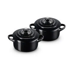 Set 2 Mini Cocottes Negro Le Creuset 9 Set 2 Mini Cocottes Negro Le Creuset -Le Creuset Ventas Set 2 mini cocottes negro Le Creuset 2