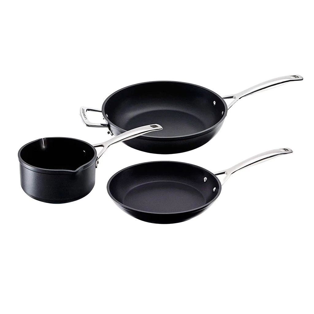 Set 3 Piezas De Aluminio Antiadherente De Le Creuset 2 Set 3 Piezas De Aluminio Antiadherente De Le Creuset - Imagen 2