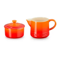 Set De Lechera Y Azucarero Le Creuset -Le Creuset Ventas Set de lechera y azucarero Le Creuset 300 ml volcanico