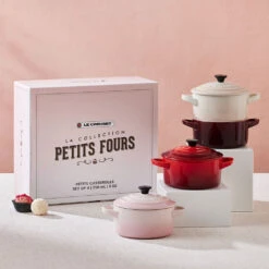 Set De 4 Mini Cocottes Petit Fours De Le Creuset -Le Creuset Ventas Setde4minicocottesPetitFoursdeLeCreuset 001