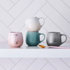 Set De 4 Tazas Cerámicas Coupe Le Creuset