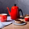 Tetera Drip 0,7 Litros Negra Le Creuset