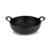 Sartén Honda Balti Dish Negro 24 Cm - Hierro Fundido - Le Creuset