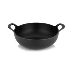 Sartén Honda Balti Dish Negro 24 Cm - Hierro Fundido - Le Creuset