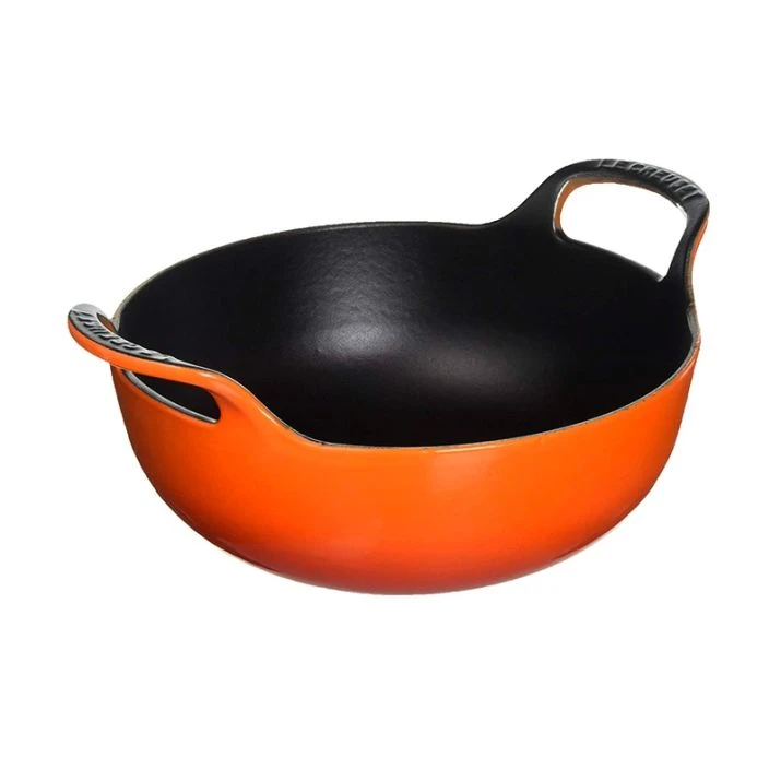 Sartén Honda Balti Dish Volcánico 24 Cm - Hierro Fundido - Le Creuset 9 Sartén Honda Balti Dish Volcánico 24 Cm - Hierro Fundido - Le Creuset - Imagen 9