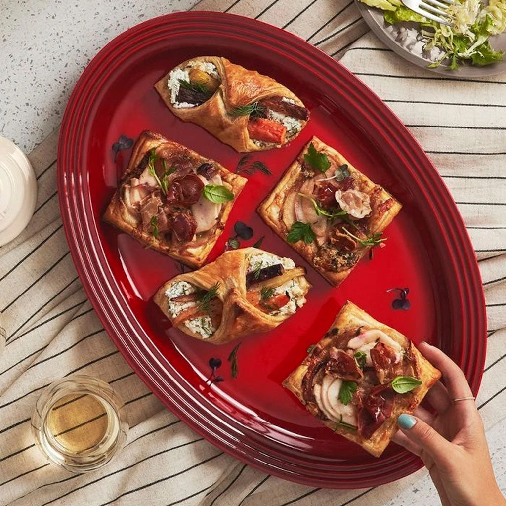 Bandeja Cerámica Para Servir Le Creuset 46 Cm 1 Bandeja Cerámica Para Servir Le Creuset 46 Cm