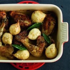 Fuente Rectangular 32 Cm Cereza - Cerámica De Gres - Le Creuset -Le Creuset Ventas bandeja rectangular cereza cer mica de gres le creuset.jpg6 1 1