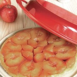 Molde Para Tarta Tatín 25 Cm Cereza - Hierro Fundido - Le Creuset -Le Creuset Ventas bandeja tarta tatin cereza hierro fundido le creuset.jpg2