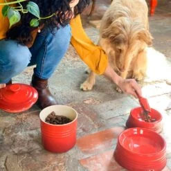 Bote Contenedor Con Cuchara Le Creuset -Le Creuset Ventas boles le creuset fusta7