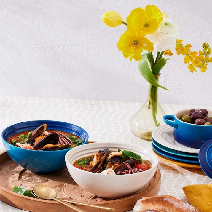 Boles Vancouver Riviera 15,9 Cm (4) - Cerámica De Gres - Le Creuset 4 Boles Vancouver Riviera 15,9 Cm (4) - Cerámica De Gres - Le Creuset - Imagen 4