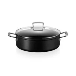 Cacerola Rustidera Antiadherente TNS PRO 24 Cm - Aluminio Forjado - Le Creuset