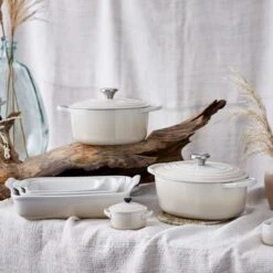 Cocotte Evolution Redonda 20 Cm Merengue - Hierro Fundido - Le Creuset -Le Creuset Ventas cocote redonda merengue hierro fundido le creuset 4 1