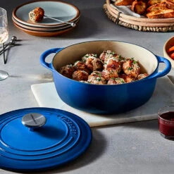 Cocotte Redonda Baja Signature Le Creuset -Le Creuset Ventas cocotte albondigas rustidera