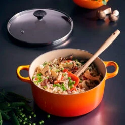 Cocotte De Hierro Con Tapa De Cristal DAILY Le Creuset -Le Creuset Ventas cocotte apa vidre