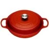 Cocotte Baja Evolution 30 Cm Cereza - Hierro Fundido - Le Creuset