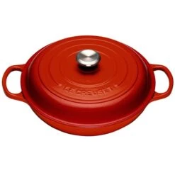 Cocotte Baja Evolution 30 Cm Cereza - Hierro Fundido - Le Creuset