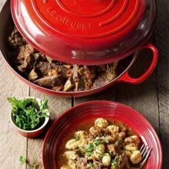 Cocotte Baja Evolution 26 Cm Cereza - Hierro Fundido - Le Creuset -Le Creuset Ventas cocotte baja cereza hierro fundido le creuset.jpg1 2 1 2