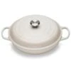 Cocotte Baja Evolution 30 Cm Merengue - Hierro Fundido - Le Creuset