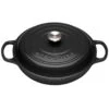 Cocotte Baja Evolution 30 Cm Negro - Hierro Fundido - Le Creuset