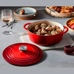 Cocotte Redonda Baja Signature Le Creuset -Le Creuset Ventas cocotte baja tipo rustidera le creuset