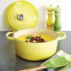 Cocotte Evolution Redonda 28 Cm Azul Caribe - Hierro Fundido - Le Creuset -Le Creuset Ventas cocotte evolution hierro colado cotton 20 cm le creuset.jpg6 23 2