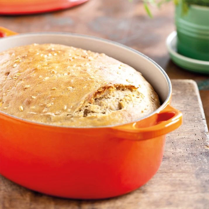 Cocotte Ovalada Evolution 31 Cm Merengue - Hierro Fundido - Le Creuset 7 Cocotte Ovalada Evolution 31 Cm Merengue - Hierro Fundido - Le Creuset - Imagen 7