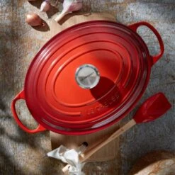 Cocotte Ovalada Evolution 31 Cm Cereza - Hierro Fundido - Le Creuset -Le Creuset Ventas cocotte ovalada hierro fundido le creuset 3